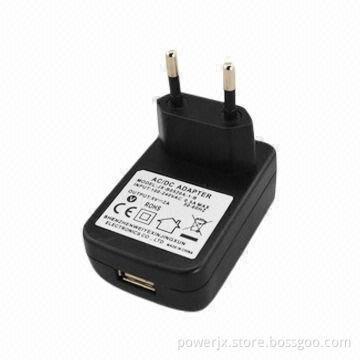 5V/2A Black USB Power Adapter Supply
